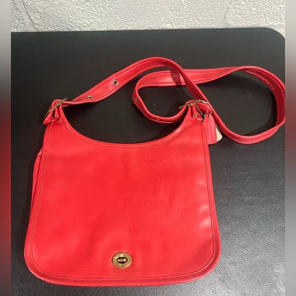 バッグ 1917 Coach Accessory Porch Signature Red 1917 Coach Accessory Porch Signature Red バッグ